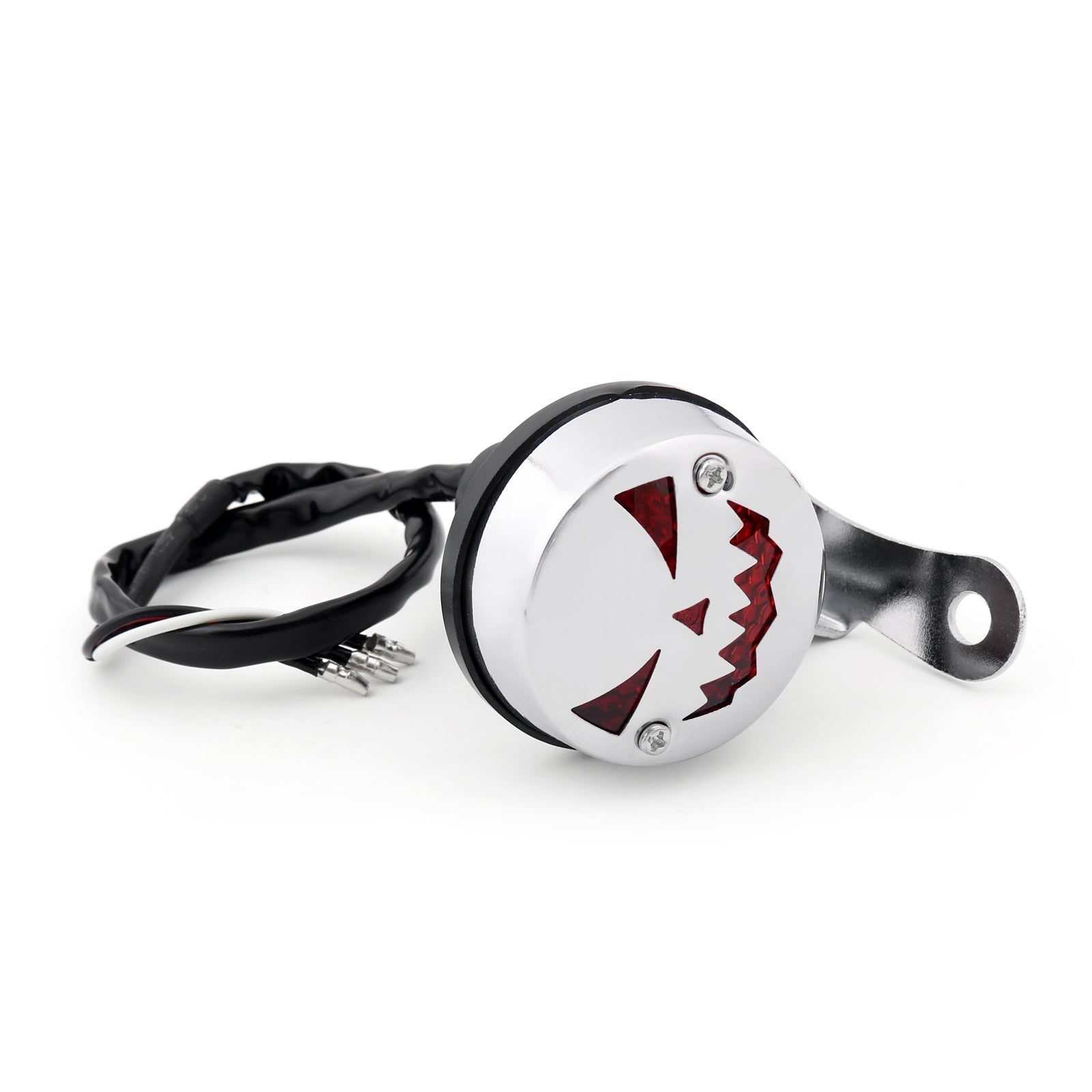 Rossa Rossa Stop Fire Vintage Pumpkin per Harley Cafe Racer, 2 colori generici