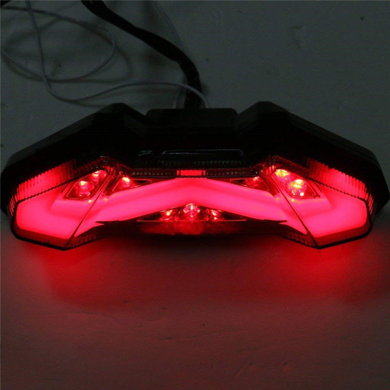 Fanale posteriore per freno a LED per moto per YAMAHA FJ09 MT-09 Tracer 2015-2018 Fumo generico