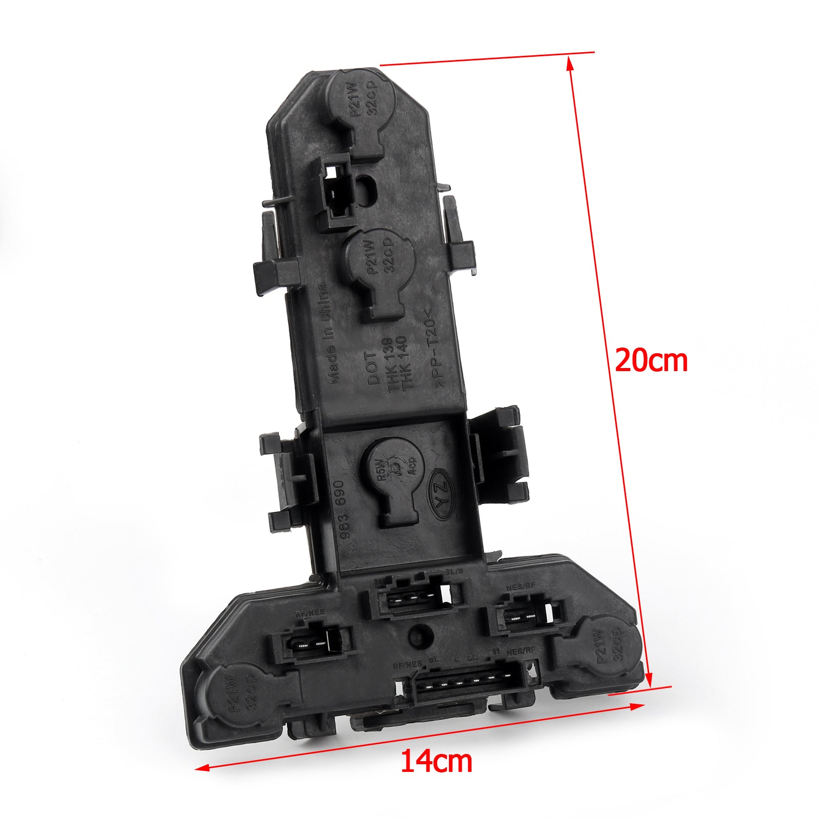 Pannello portalampada fanale posteriore per VW Jetta MK4 - 1J5 945 257 (99-05) Generico