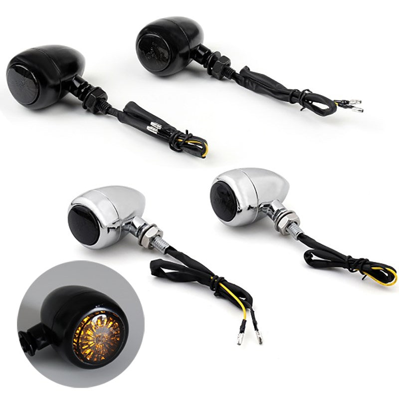 Indicatori a sfera per moto per Harley Chopper Cafe Racer 2 Colori generici