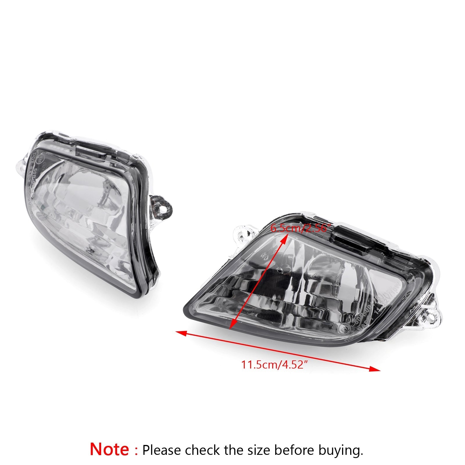 Voorste indicatoren voor Honda CBR1100XX-lens (1997-2006) 2 generieke kleuren