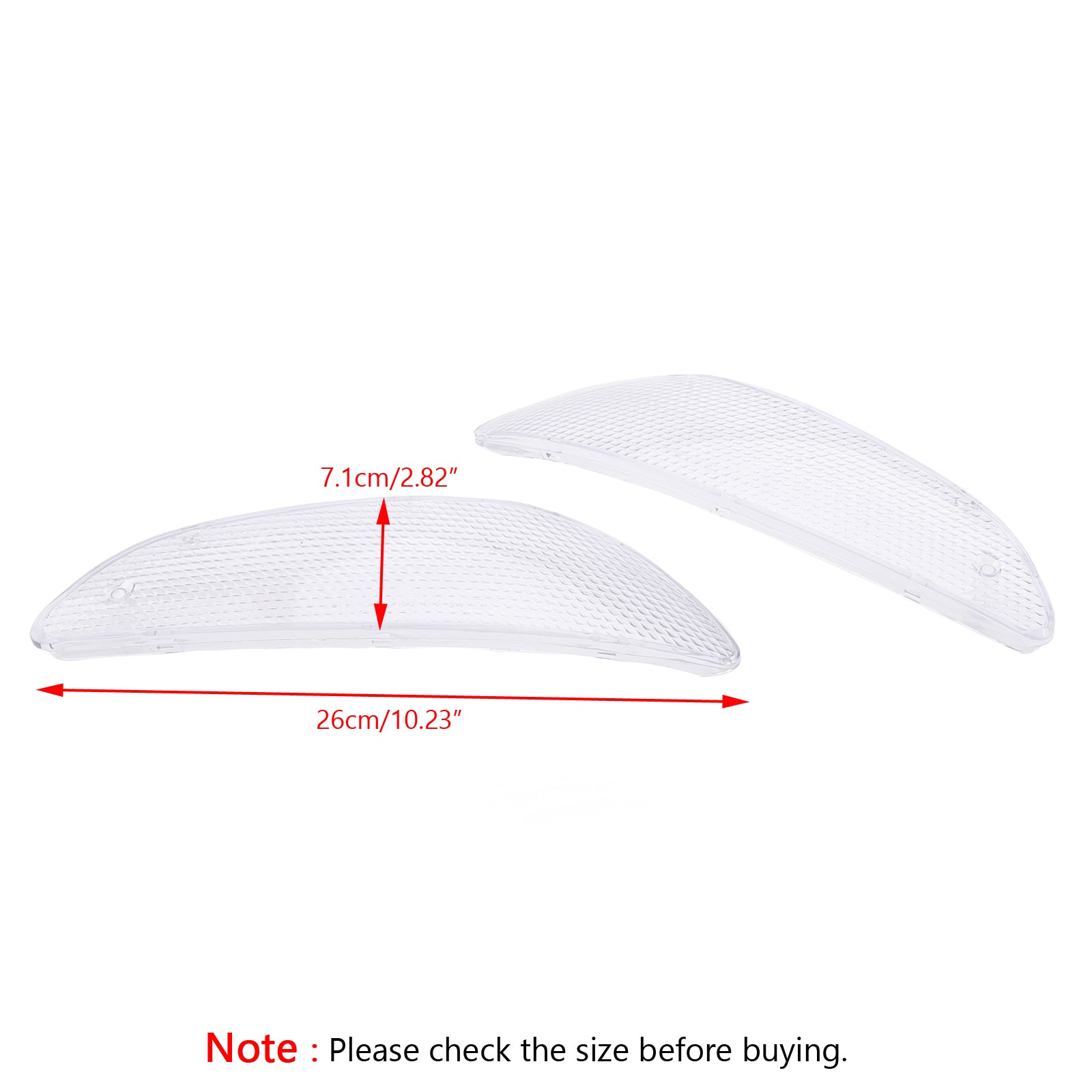 Indicatori frontali per lenti BMW K1200LT (99-2003) Generico