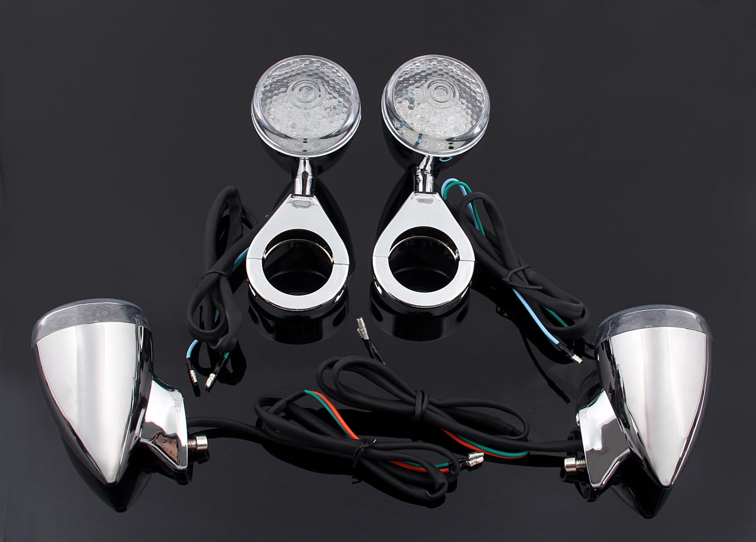 Flitsende mist licht 41 mm verhuizing vork voor Harley Dyna Dyna Sportster Générique