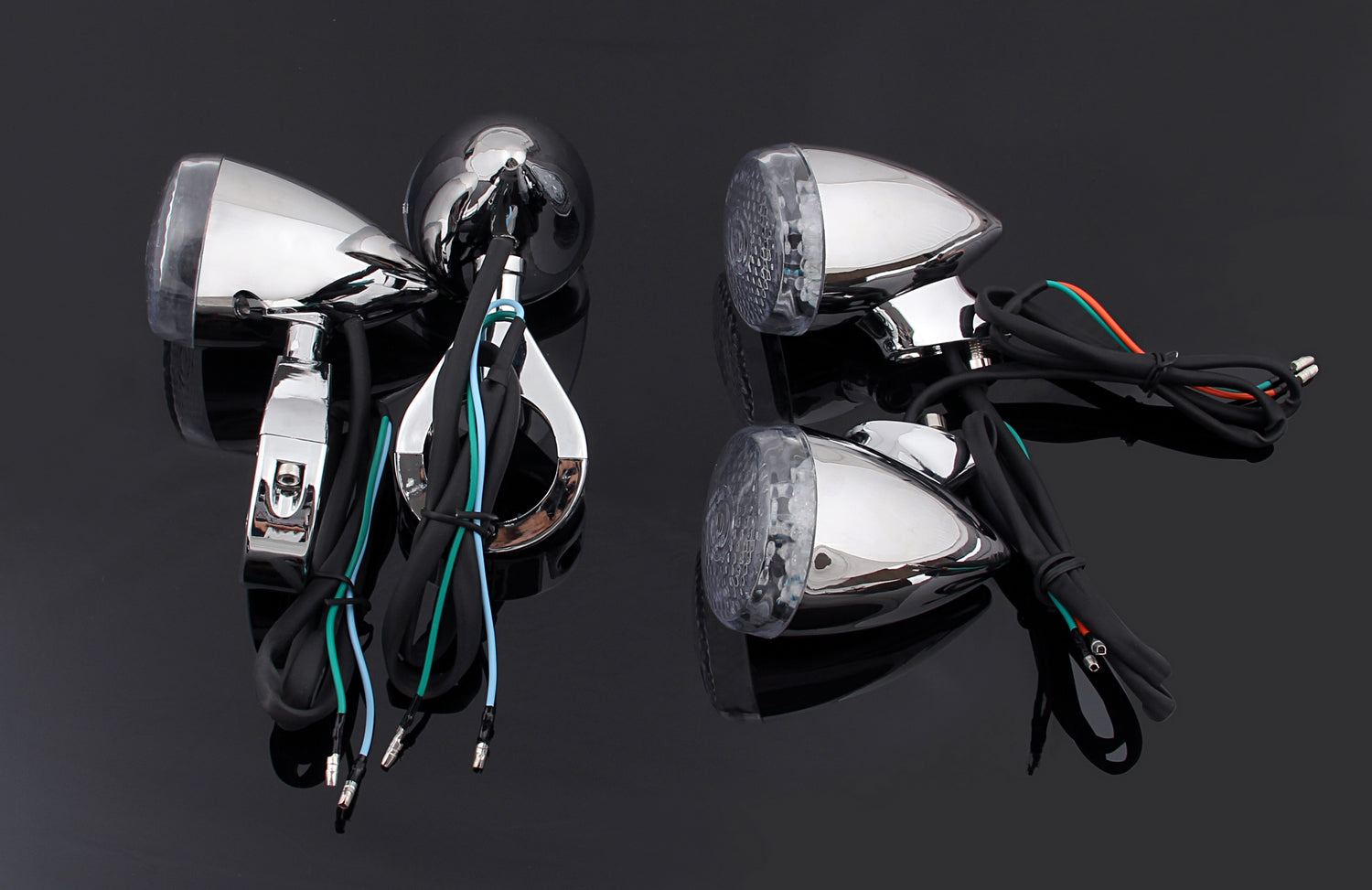 Flitsende mist licht 41 mm verhuizing vork voor Harley Dyna Dyna Sportster Générique