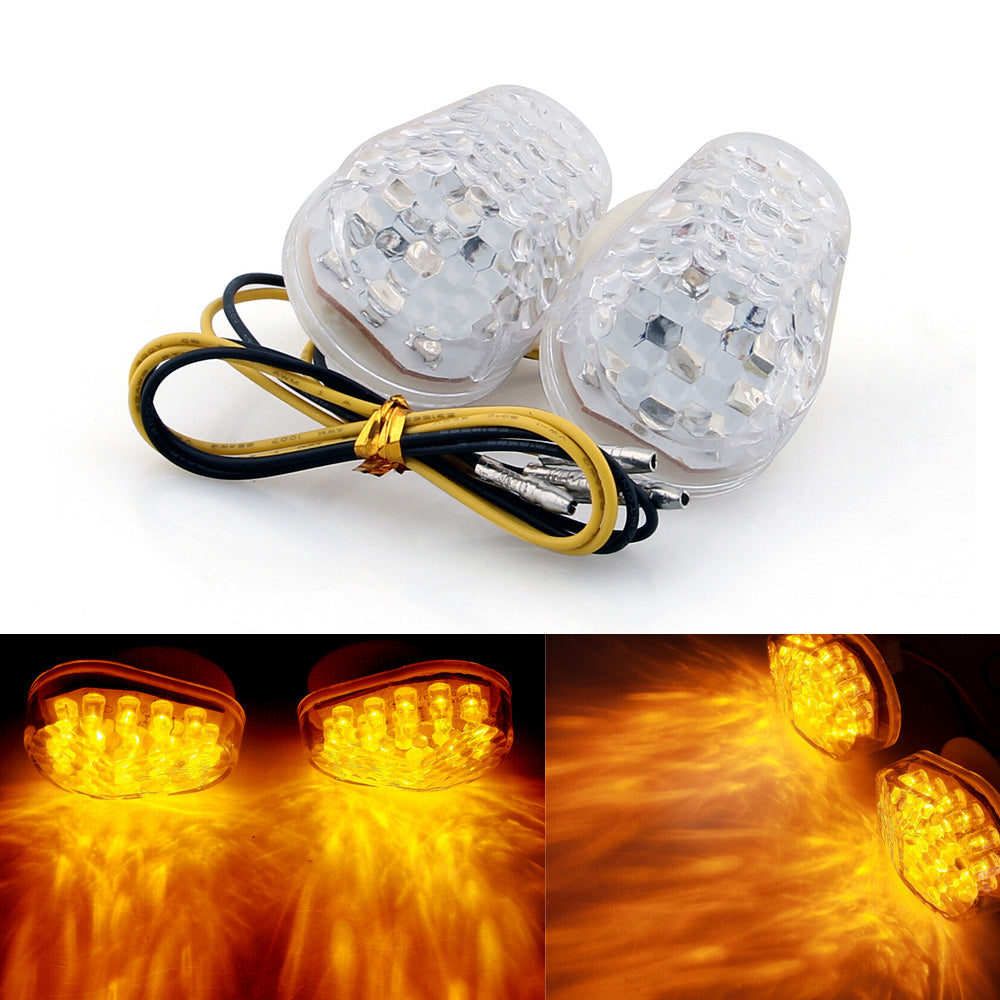 Clignotants LED Kawasaki ZX6R (98-2013) ZX10R (04-2013) ZX 7R 9R 12R ZZR600 Générique