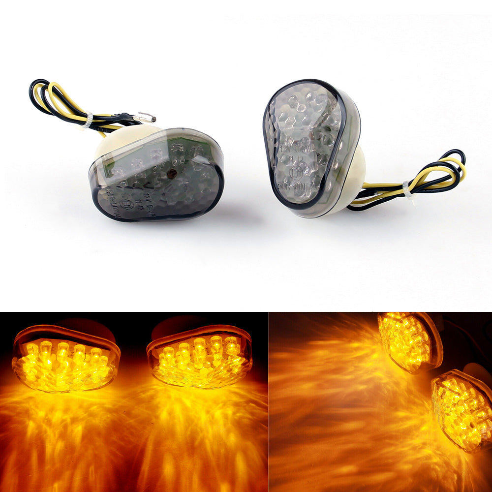 Clignotants LED Kawasaki ZX6R (98-2013) ZX10R (04-2013) ZX 7R 9R 12R ZZR600 Générique