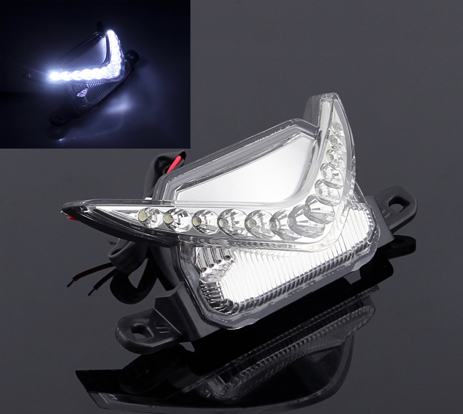 Honda CBR600RR (2007-2012) LED-yövalot 2 väriä