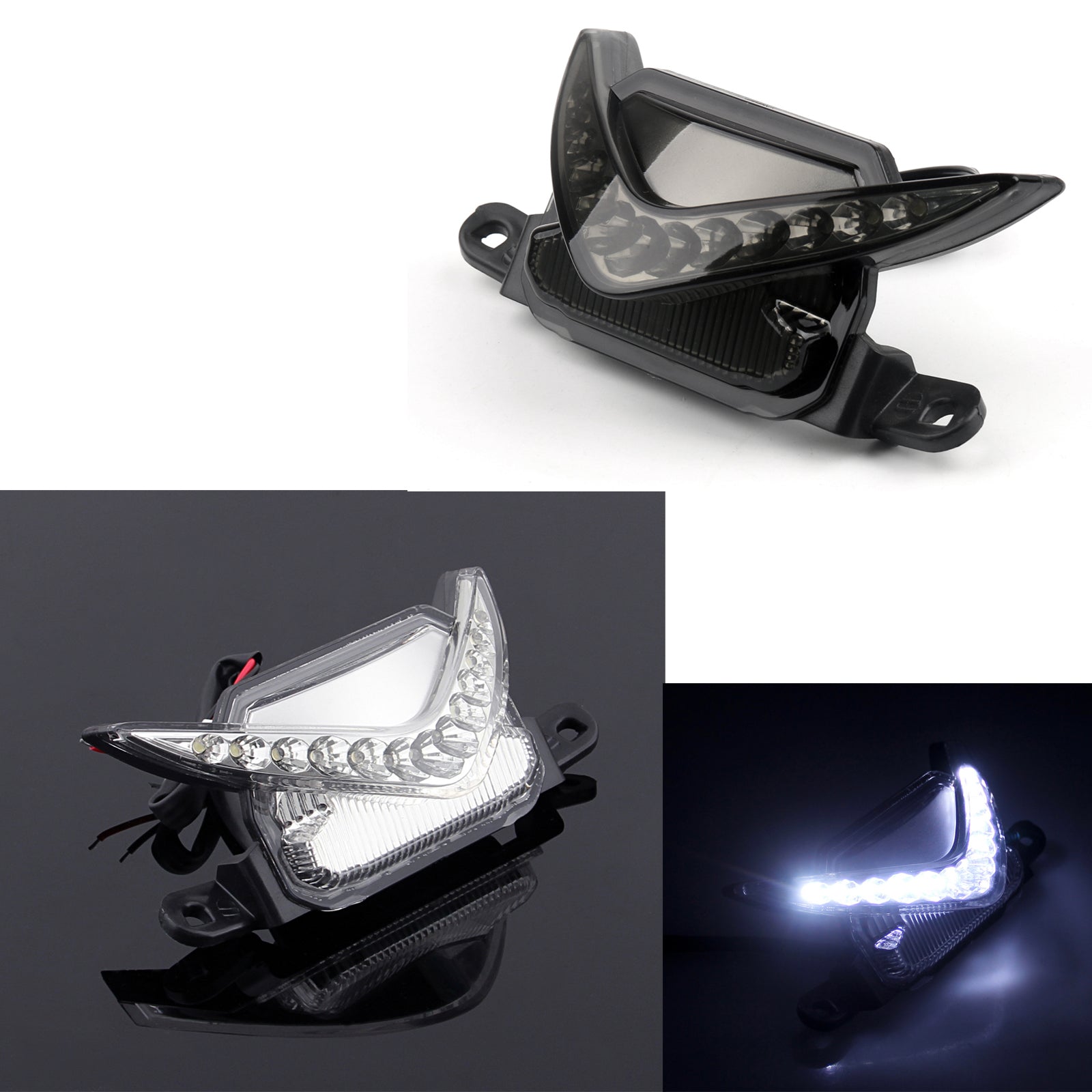 Honda CBR600RR (2007-2012) LED-yövalot 2 väriä