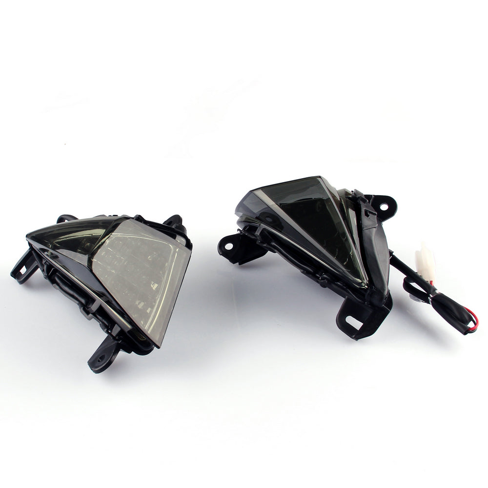 Luces LED de señal de giro delanteras intermitentes para ZX14R 2006-2016 delanteras genéricas