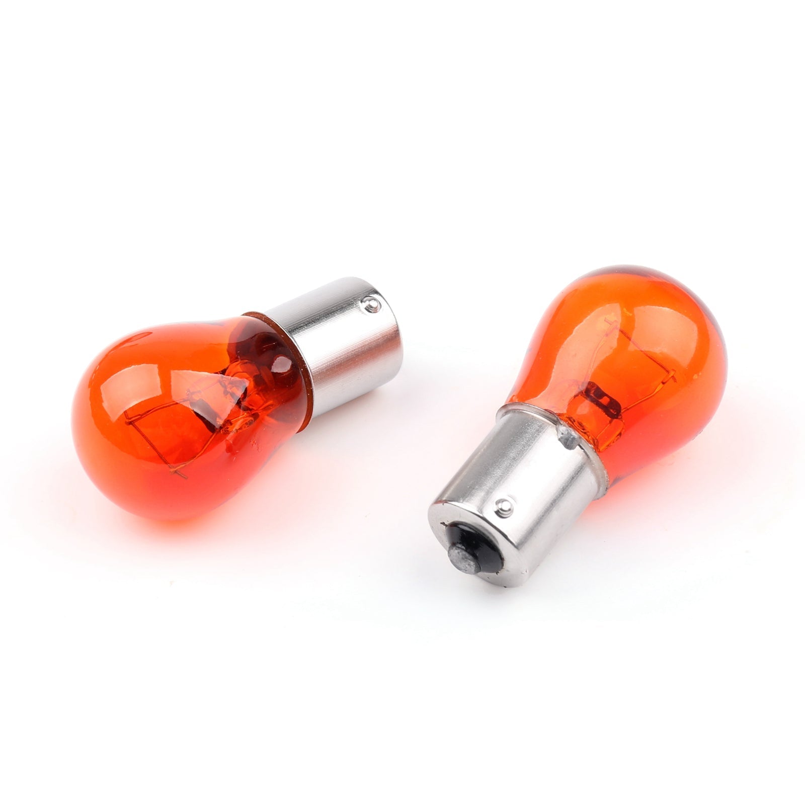 4pcs couvercle de lentille de clignotant + ampoules pour Harley XL 883 48 Sportster générique