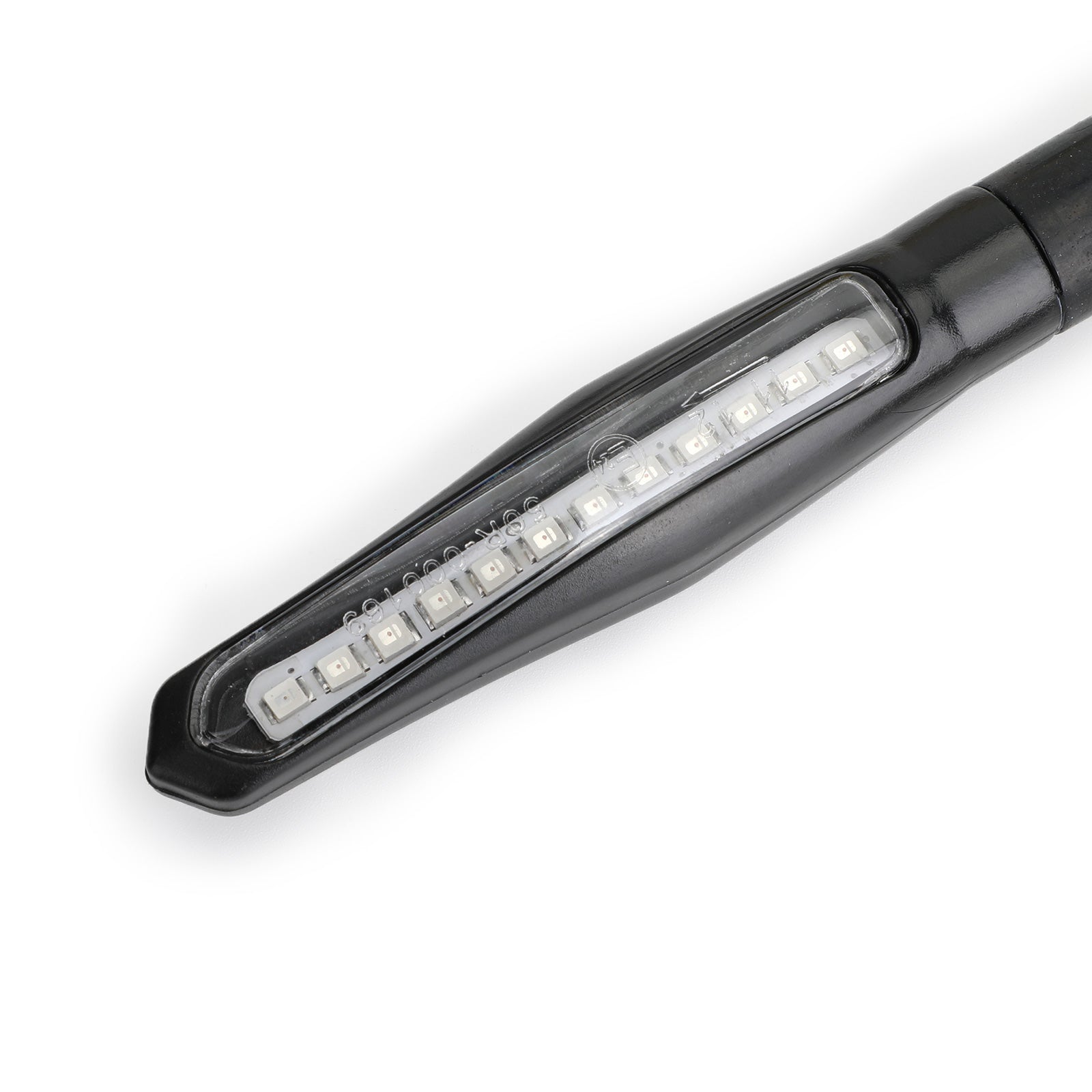 2x M10 Sekwencyjna, płynąca dioda LED Kierunkowskazy motocyklowe Lampa bursztynowa Generic