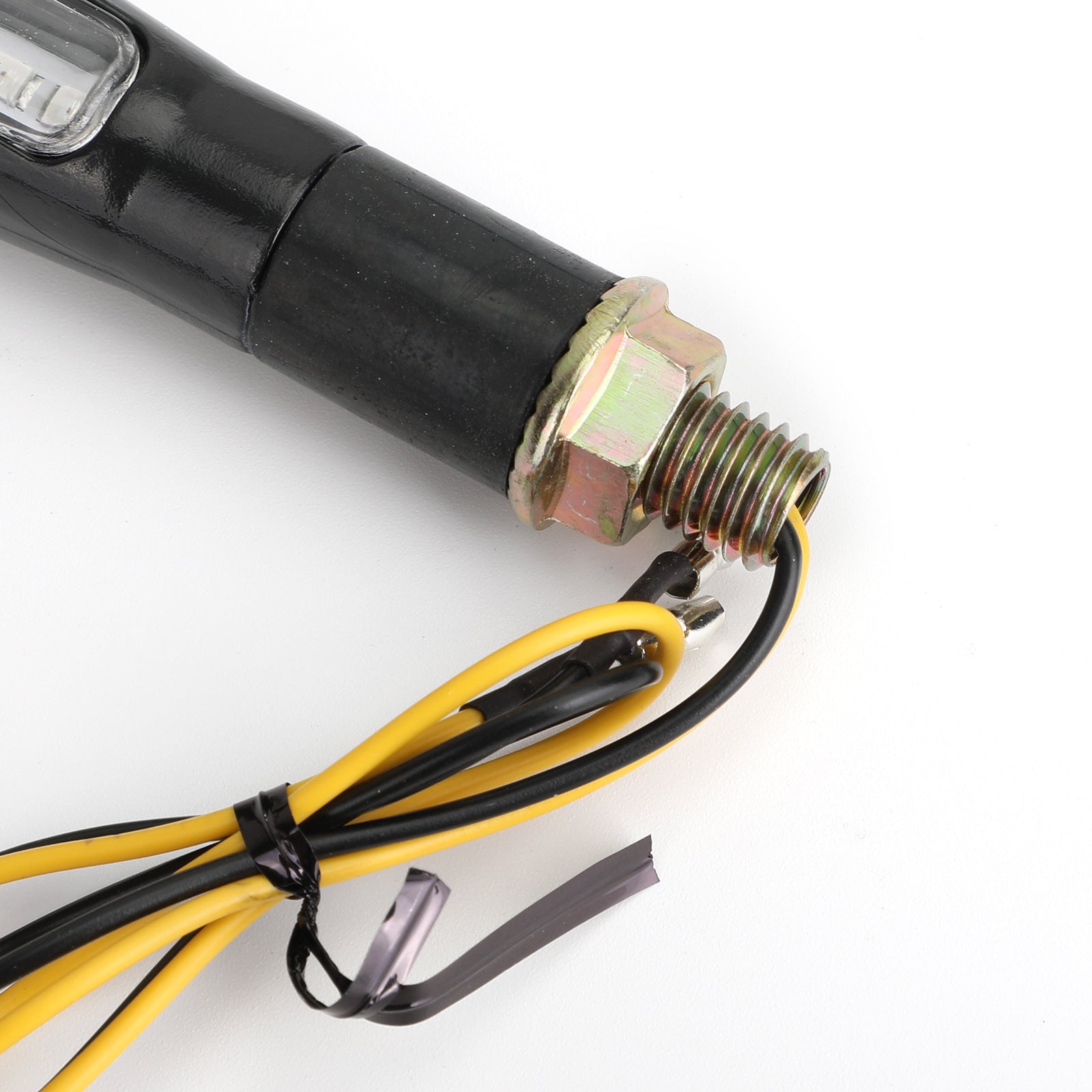 2x M10 Sekwencyjna, płynąca dioda LED Kierunkowskazy motocyklowe Lampa bursztynowa Generic