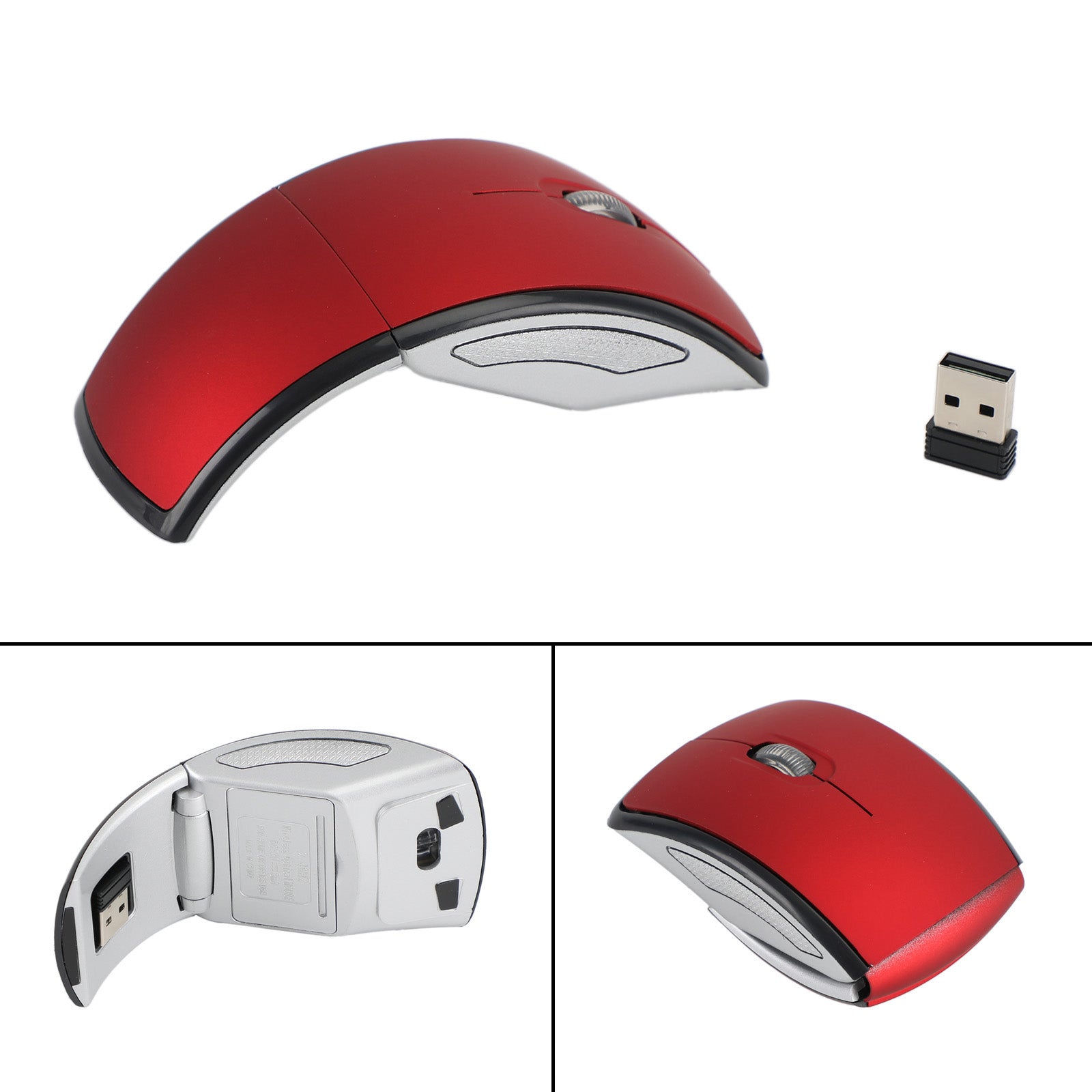 Wireless Arc Touch Touch pieghevole 2,4 GHz ricevitore tattile ottico PC