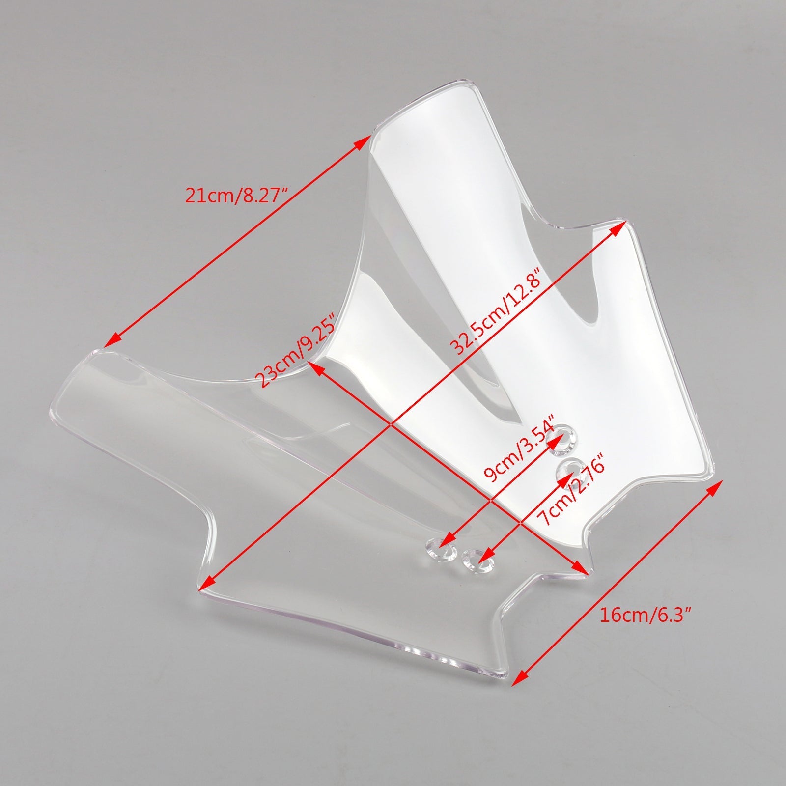 Parabrezza parabrezza per KTM 125 200 390 Duke, 6 colori generici