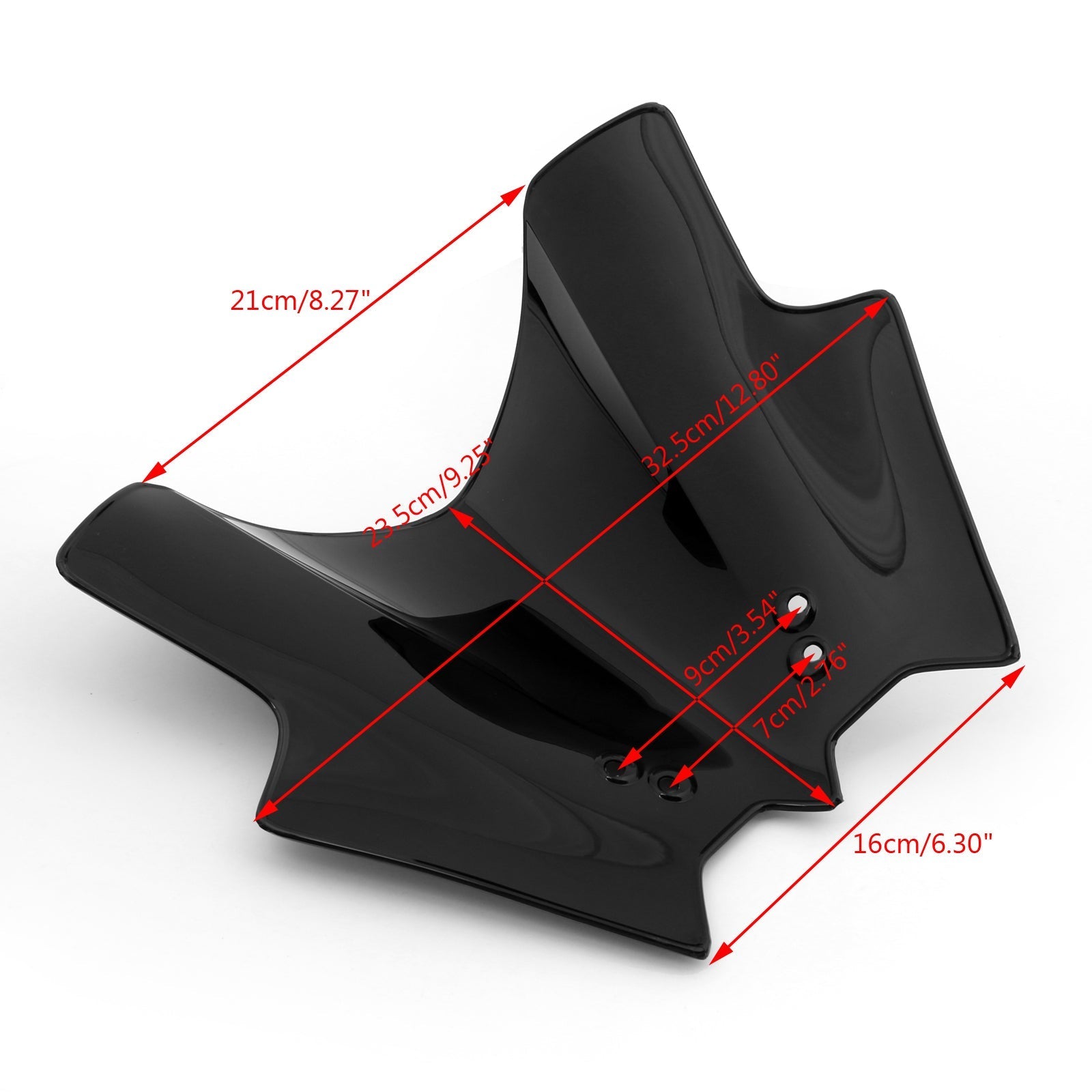 Parabrezza parabrezza per KTM 125 200 390 Duke, 6 colori generici