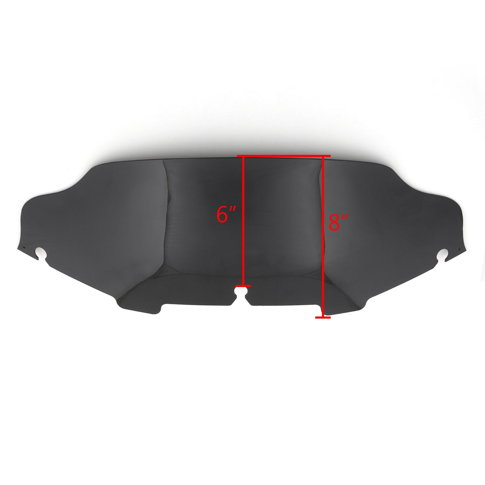 Parabrezza di 6" per Electra Glide Standard 96-06 e Street Glide (EFI) FLHX 07-13