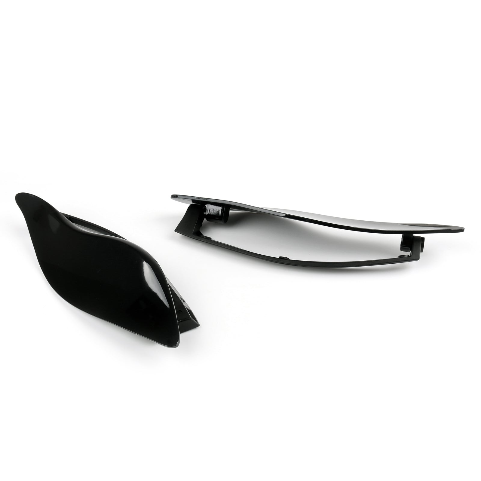 2 Deflettori dell'aria di plastica ABS laterali per Harley Davidson Touring FL 2014-2018, 2 colori generici