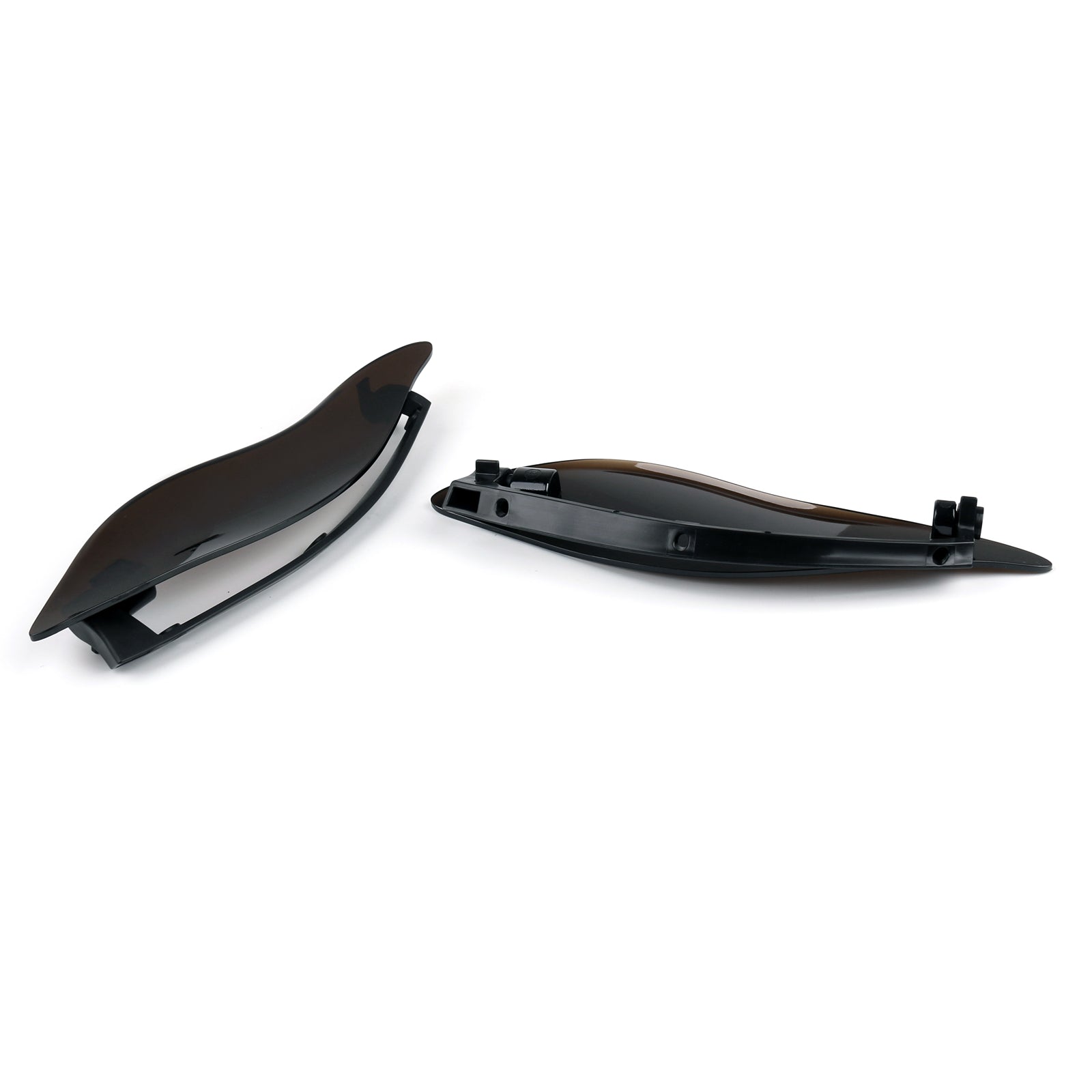 2 Deflettori dell'aria di plastica ABS laterali per Harley Davidson Touring FL 2014-2018, 2 colori generici