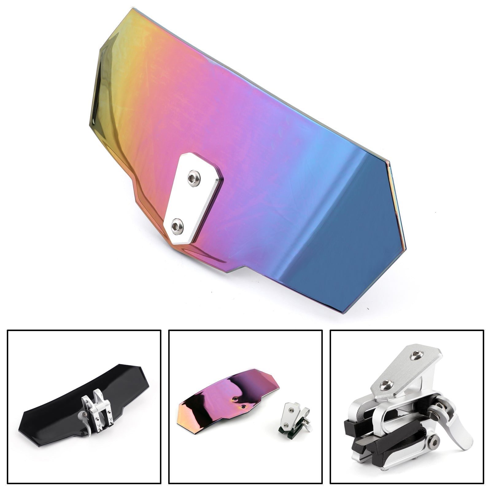 Universele verstelbare voorruitschermverlenging voor Honda Yamaha Generic