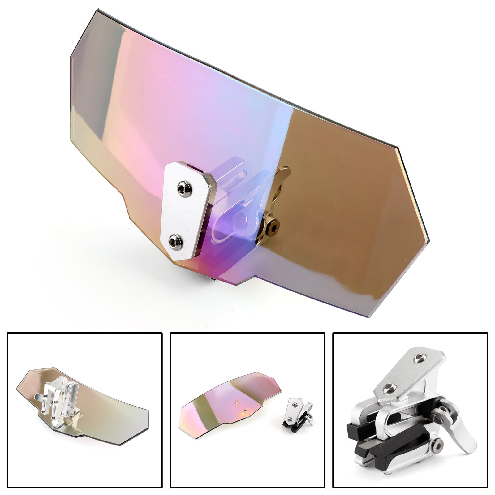 Universele verstelbare voorruitschermverlenging voor Honda Yamaha Generic