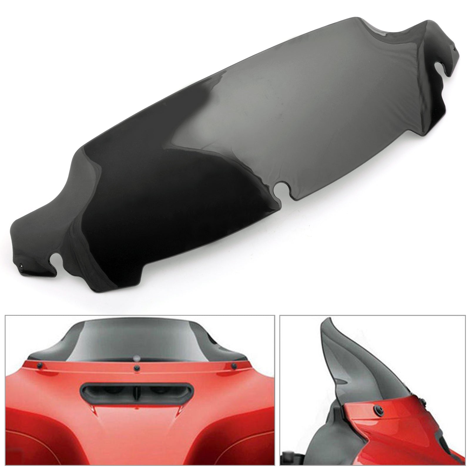 Parabrisas 5 Ondas para Harley Touring Electra Street Glide 14-18 Genérico