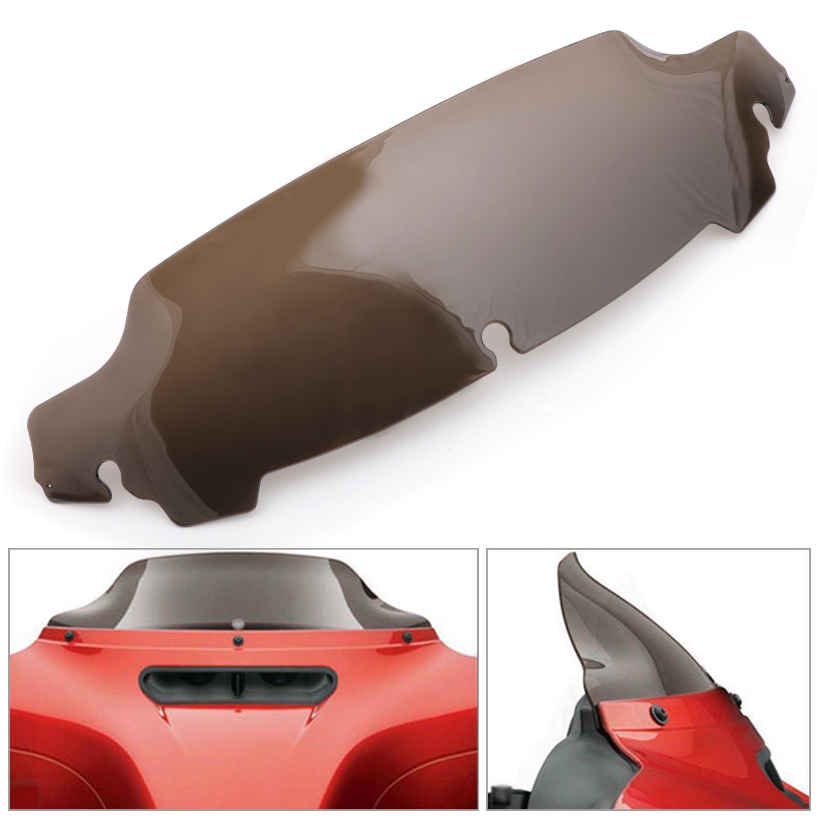 Parabrisas 5 Ondas para Harley Touring Electra Street Glide 14-18 Genérico