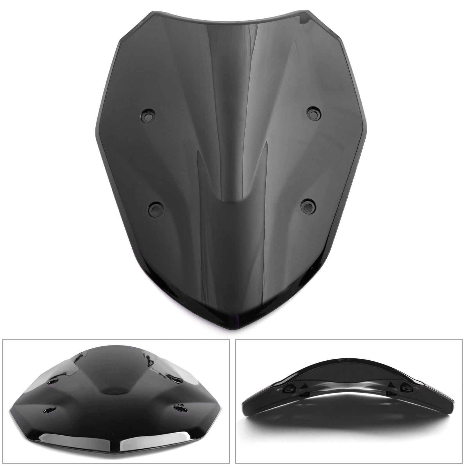 Parabrisas de motocicleta ABS de 1 pieza para BMW S1000XR 2014-2019 genérico