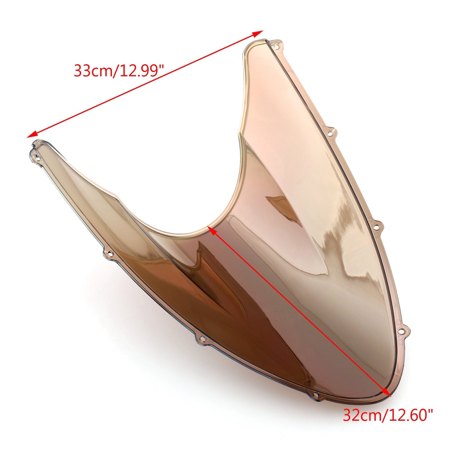 Pare-brise Pare-brise Double Bulle Pour Ducati 848 1098 1198 Générique