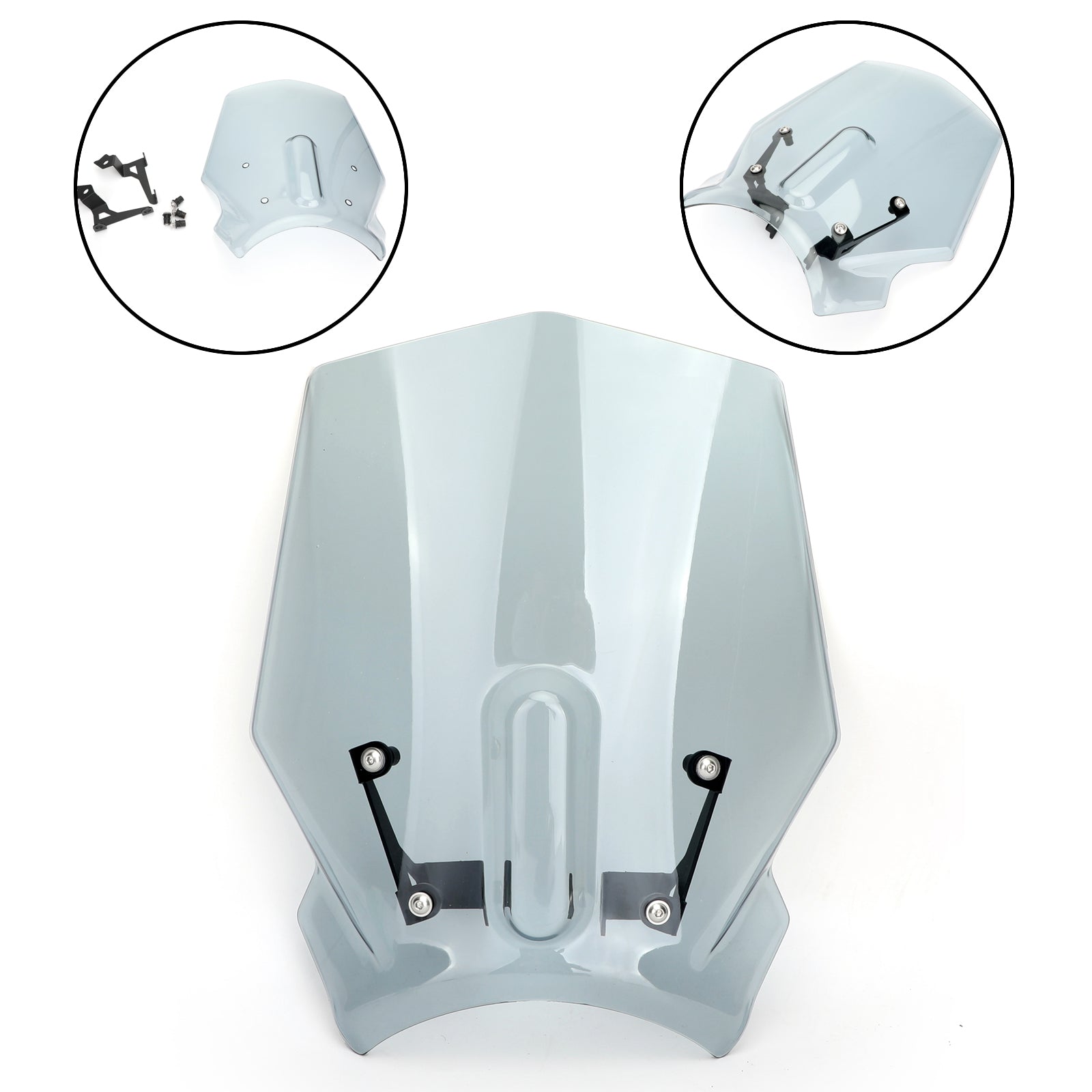 ABS Plastic Motorfiets voorruit voor Honda CB650R 19-23/CB1000R 18-20 Generic