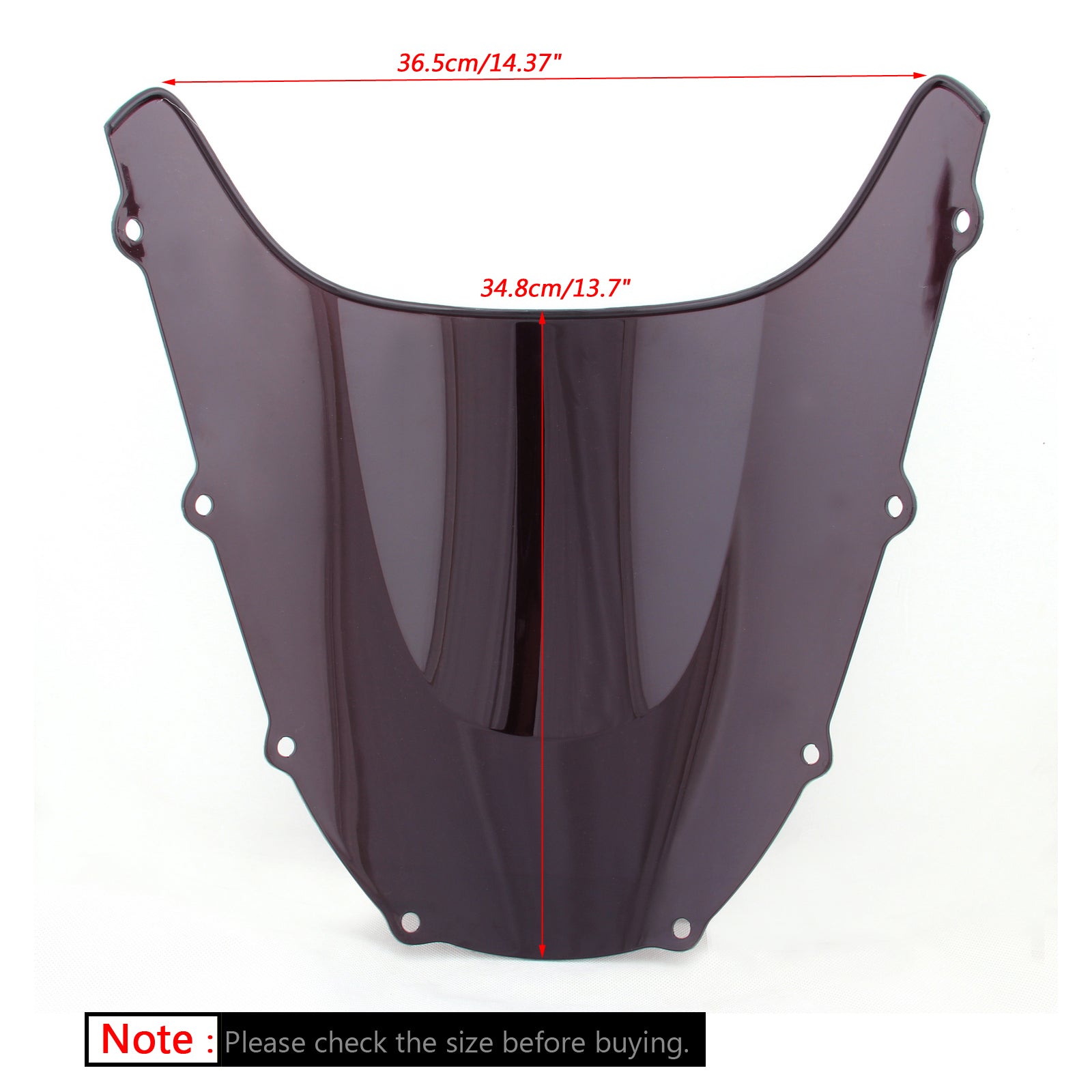 Pare-brise Pare-brise Double Bulle Pour Kawasaki ZX9R (1998-1999) 5 Couleurs Générique