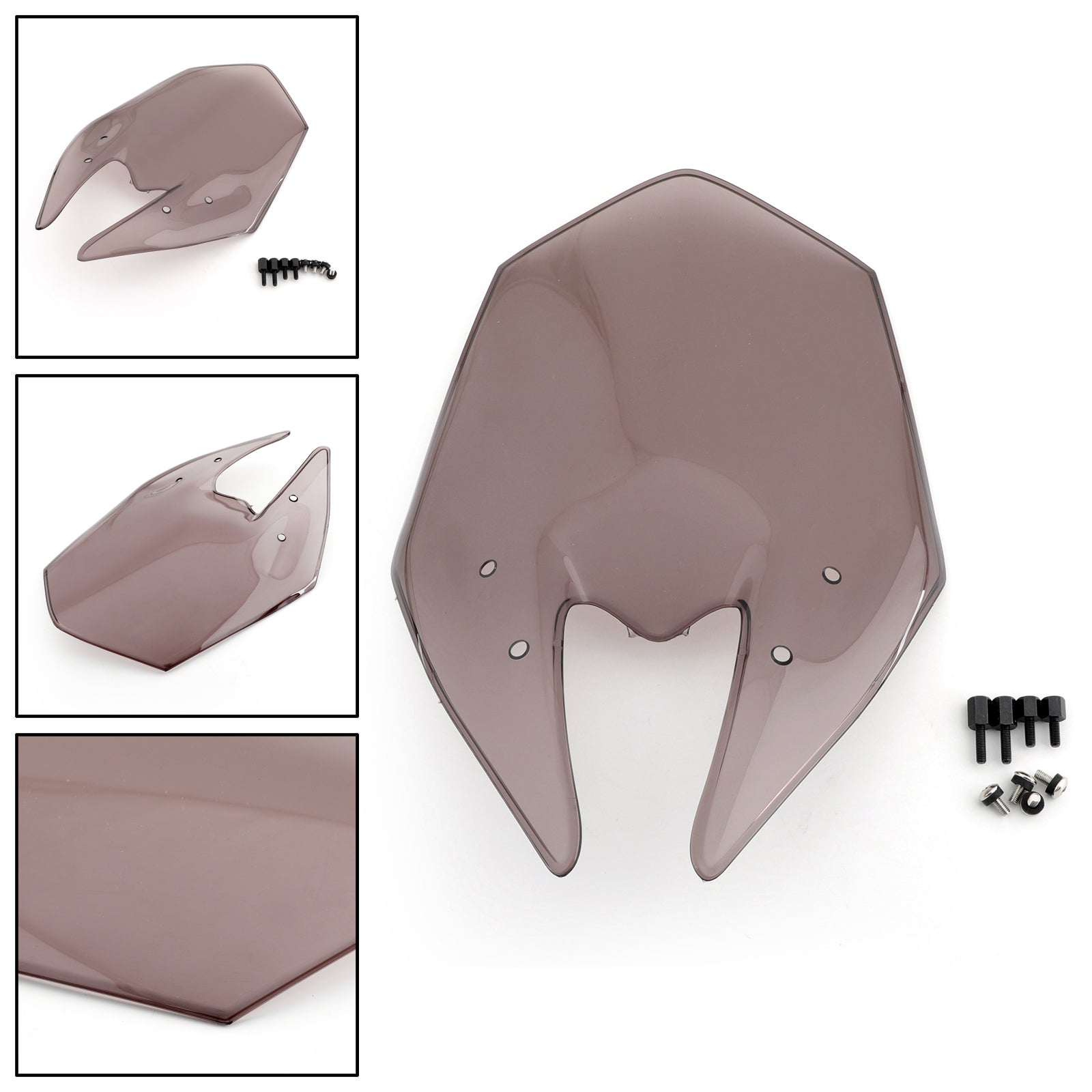 Pare-brise Pare-brise Double Bulle Pour Kawasaki Z800 (2013-2014) 5 Couleurs Générique