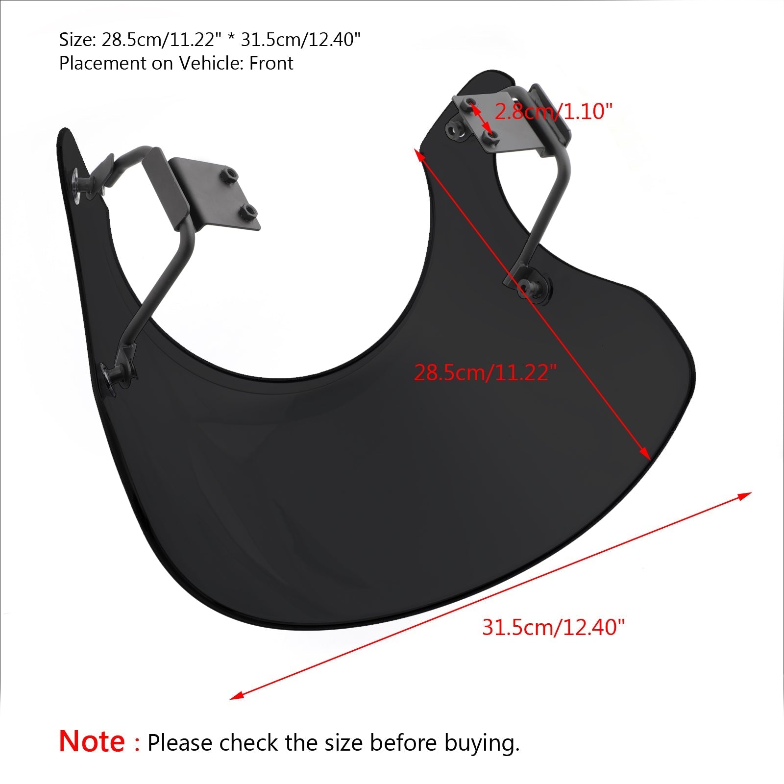 ABS Windlaseld Cafe Racer -tuulilasi Kawasaki Z900RS 2018 Generic for Generic for Generic