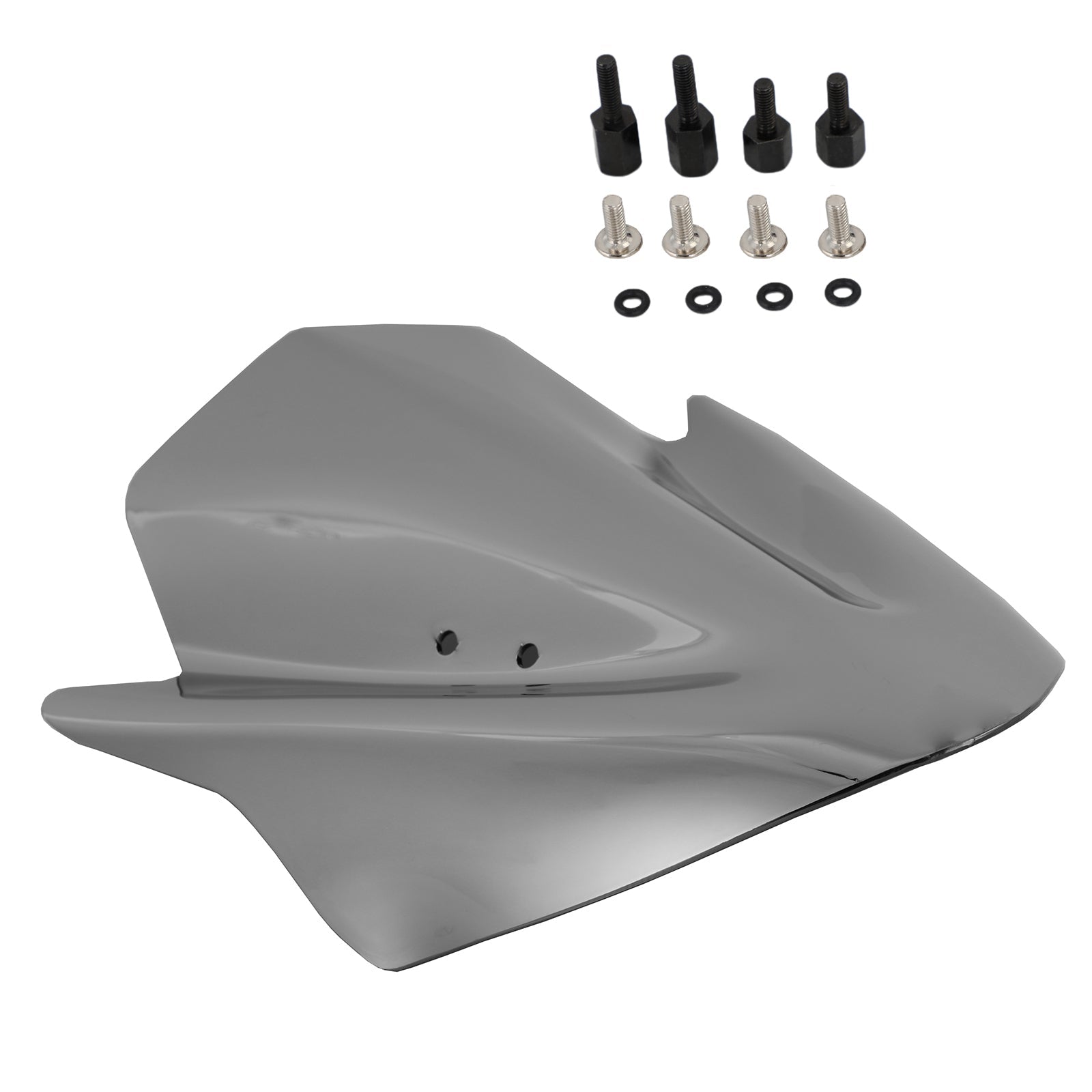 Parabrezza tortuoso parabrezza protettivo per Kawasaki ER6N ER-6N 2012-2016 Generico