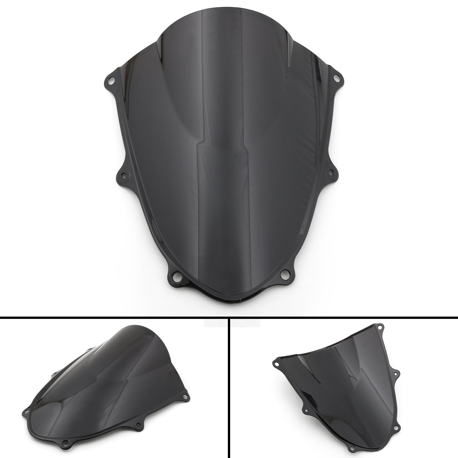 Pare-brise Pare-brise pour Suzuki GSXR 1000 GSXR1000 K17 2017-2018 Noir Générique