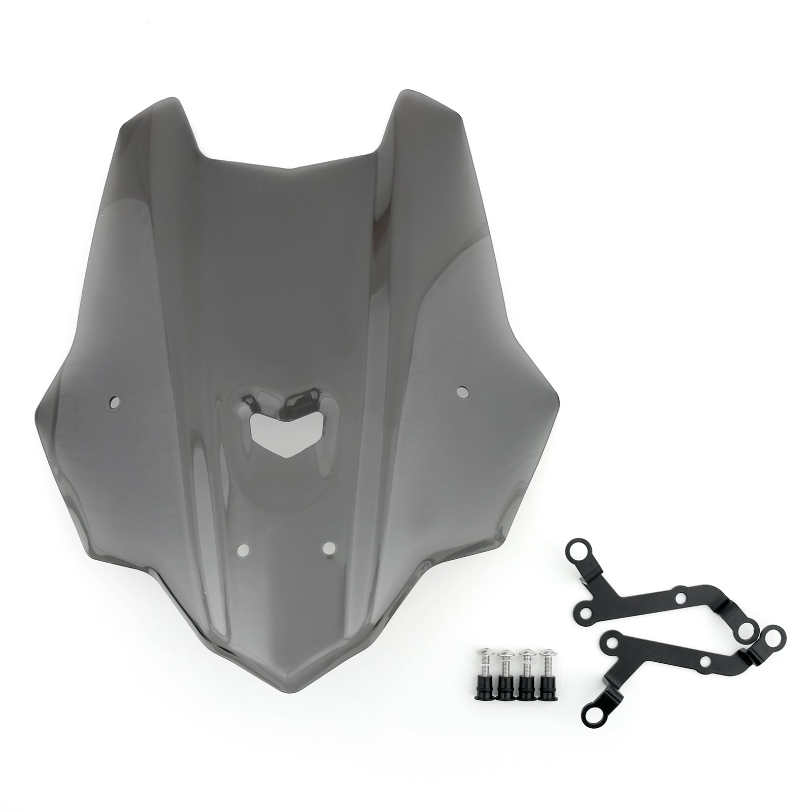 Pare Brise Pare Brise + Support Double Bulle Pour Yamaha MT-10 (2016) 3 Couleurs Générique