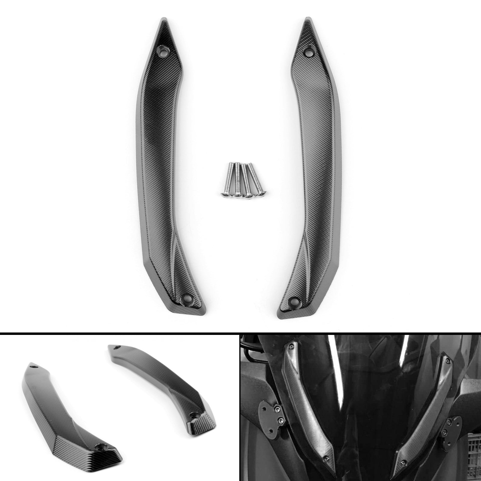 Support fixe de pare-brise de pare-brise de moto pour YAMAHA 2016 2017 XMAX300 250 générique