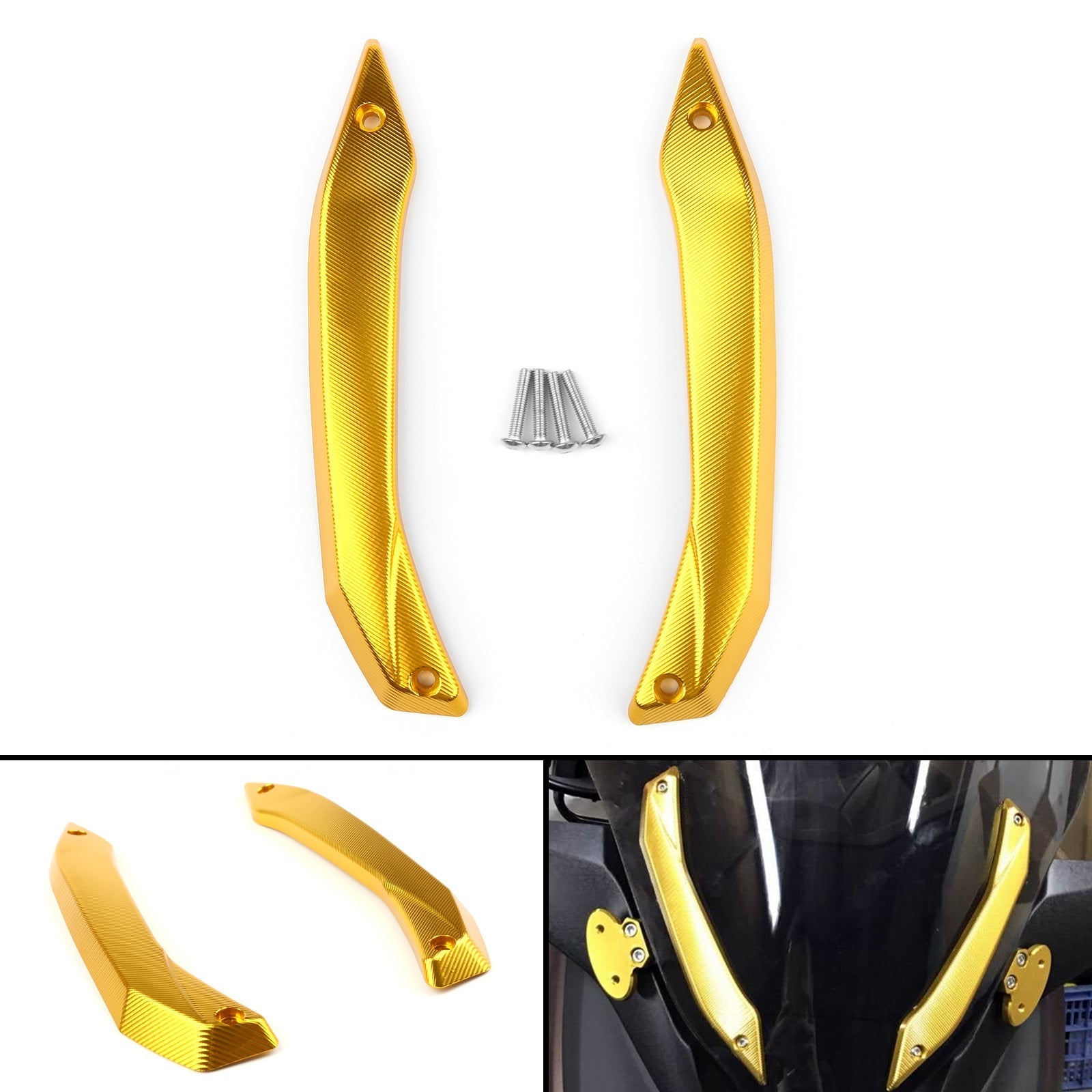 Support fixe de pare-brise de pare-brise de moto pour YAMAHA 2016 2017 XMAX300 250 générique