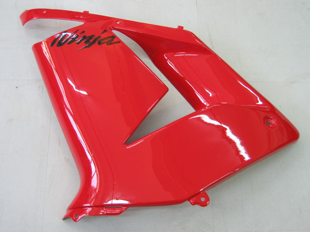 Amotopart Fairings 2004-2005 Kawasaki ZX10R punainen ja musta Ninja Generic