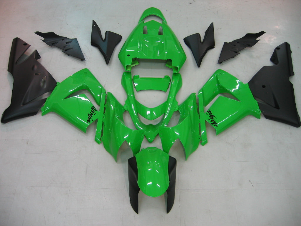 Carene Amotopart 2004-2005 Kawasaki ZX 10R Verde Nero Ninja Generico