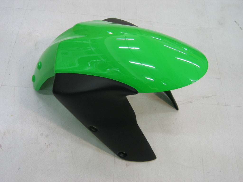 Amotopart Fairings 2004-2005 Kawasaki ZX 10R Green Black Ninja Generic