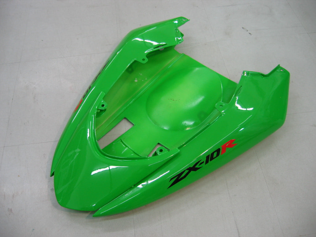 Amotopart Fairings 2004-2005 Kawasaki ZX 10R Green Black Ninja Generic