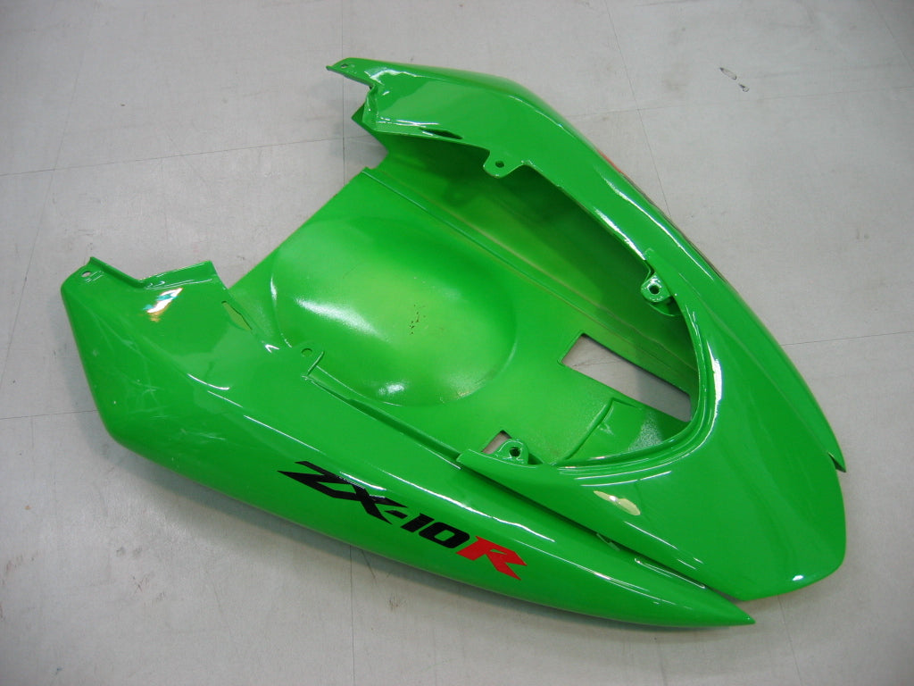 Amotopart Fairings 2004-2005 Kawasaki ZX 10R Green Black Ninja Generic