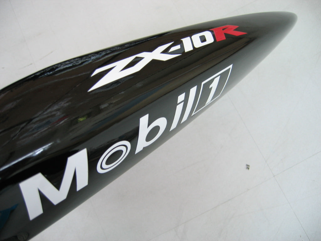 Owiewki Amotopart 2004-2005 Kawasaki ZX 10R Black White West Ninja Generic