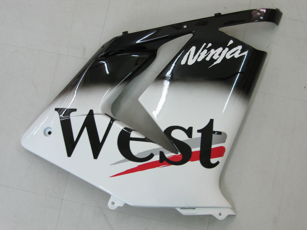 Owiewki Amotopart 2004-2005 Kawasaki ZX 10R Black White West Ninja Generic