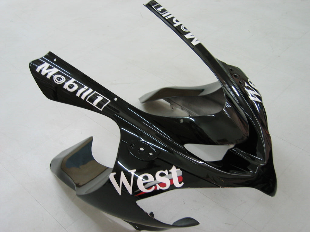 Owiewki Amotopart 2004-2005 Kawasaki ZX 10R Black White West Ninja Generic