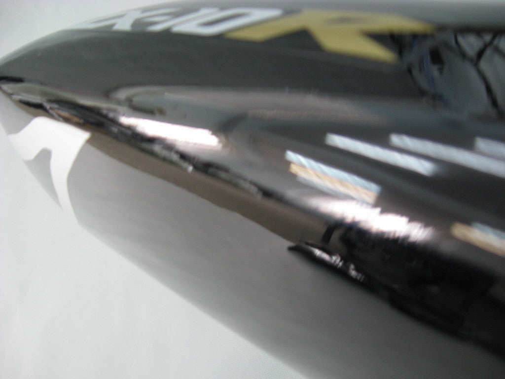 Owiewki Amotopart 2004-2005 Kawasaki ZX 10R czarno-srebrny płomień Ninja Generic