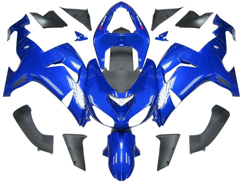 Amotopart Fairings 2006-2007 Kawasaki ZX 10R Blue Ninja Generic