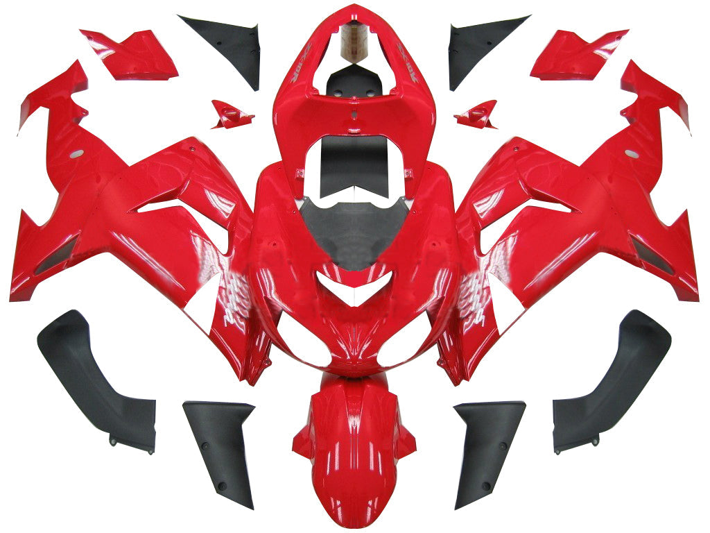 Amotopart Fairings 2006-2007 Kawasaki ZX 10R Red Ninja Generic