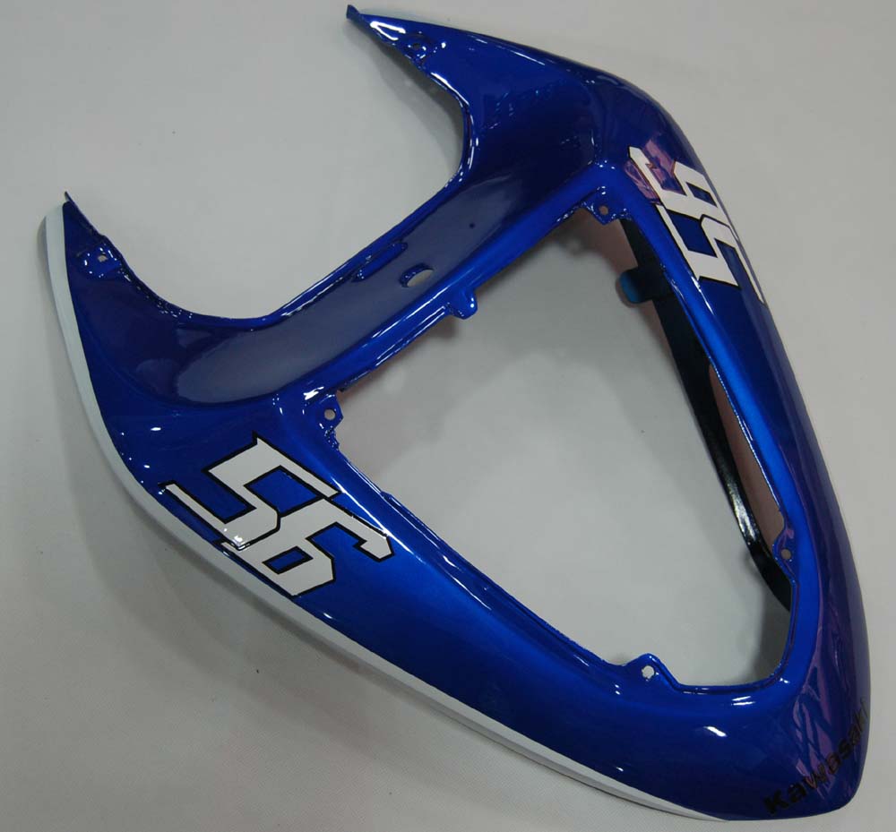 Owiewki Amotopart 2006-2007 Kawasaki ZX 10R Niebieskie Czarne No.56 Nakano Generic