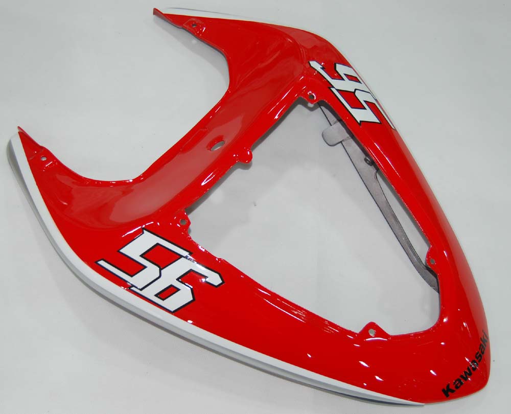 Carénages Amotopart 2006-2007 Kawasaki ZX 10R Rouge Noir No.56 Nakano Generic